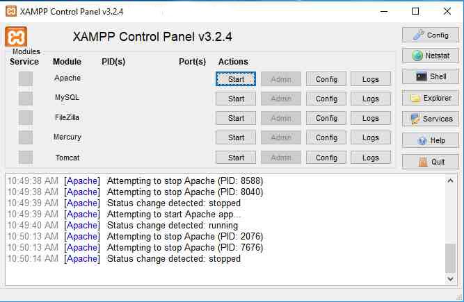 Environment Setup for PHP